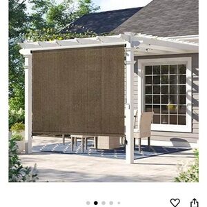 Outdoor Brown Patio Sun Shade